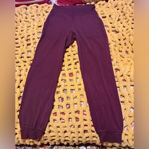 lululemon athletica Women's Purple Track Pants